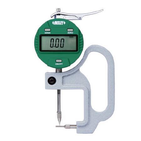 INSIZE Electronic Tube Thickness Gage, 0-.4"/0-10Mm 2873-10